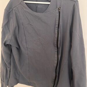 SWAK Women's Bomber Jacket - Light Gray